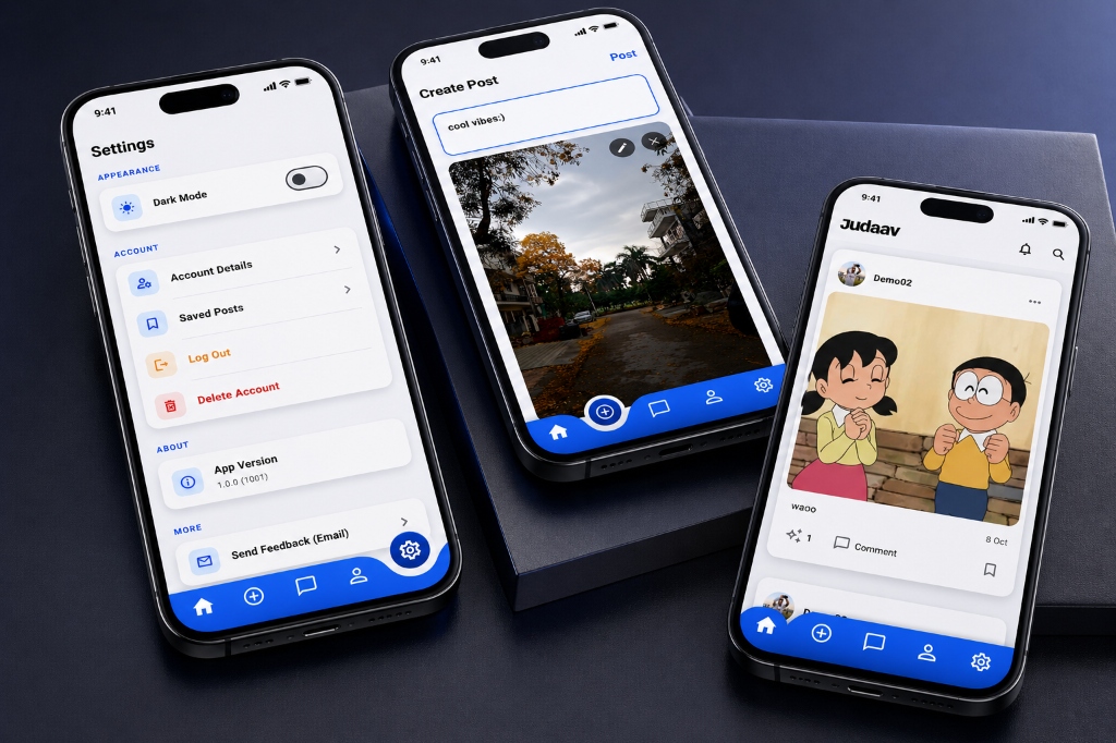 Judaav App Interface